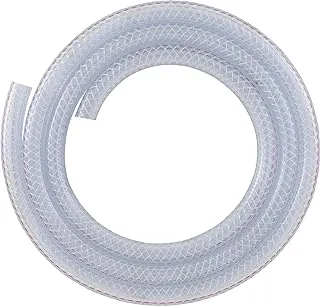 LDR Industries 516 B3810 Reinforced Clear Braided PVC Tubing, Flexible Hose 3/8-Inch ID X 5/8-Inch OD, 10-Feet, Clear Finish