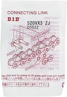 D.I.D 520VX3GB ZJ RIVIT C/L Gold 520VX3 X-Ring Chain Rivet Type Connecting Link