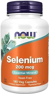 Now Foods Selenium 200 Mcg 180 Veg Capsules