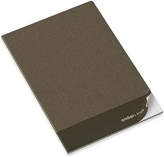 Ambar 80 Sheets 70 GSM Kraft Exercise Note Book, A5 Size