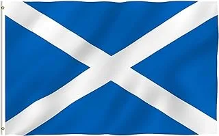 BPA® Polyester Scotland Flag with Brass Grommets, 150 cm x 90 cm Size