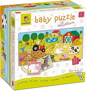 Ludattica Dudu Baby Puzzle Collection The Farm; Toddler - fun- Devlopment Game- Learning and Educational