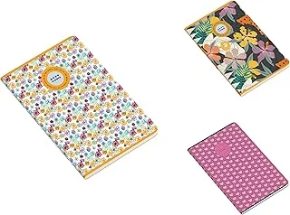 Ambar Moon Flower Teen 48 Sheets Exercise Notebook 10-Pack, A5 Size