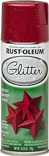 Glitter spray paint