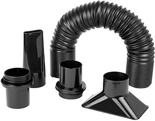 POWERTEC 70208 Dust Collection Flexible Hose Kit, 2-1/4