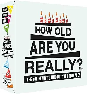 Hygge Games How Old are You Really? The Party Game - are You Ready to Find Out Your True Age?, Mixed Color