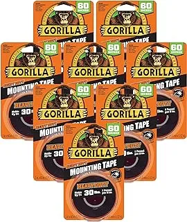 Gorilla - Heavy Duty Double Sided Mounting Tape, Weatherproof, 1