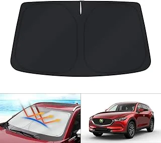 KUST Windshield Sunshade for Mazda CX-5 2017-2023 CX5 Window Shade Sun Visor Protector Blocks UV Rays Keep Your Car Cooler