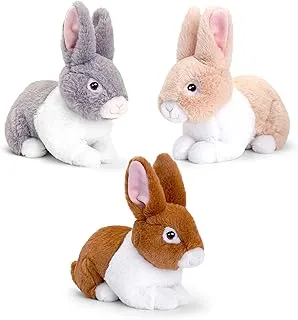 Keeleco Bunnies 25cm Assorted, One Piece Sold Separately