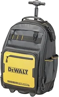 DEWALT Tool Backpack with Wheels, Tool Storage and Organization, Durable and Water Resistant (DWST560101)