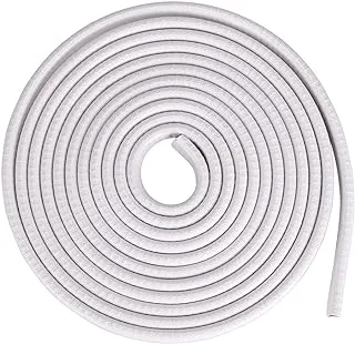 Sumnacon Car Door Edge Guards 16Ft - Flexible Rubber Edge Trim For Protecting Edges of Cars, Boats, Vehicles & Metal Glass Equipment, Durable And Removable Protector Guard Seal Strips White