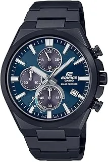 Casio Edifice Men's Watch - EQS-950DC-2AVUDF Blue Dial, Black Band