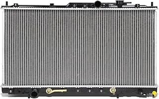 DNA Motoring OEM-RA-2300 1-Row Aluminum Cooling Radiator Compatible with 99-02 Mitsubishi Galant 2.4L AT, 28-1/4