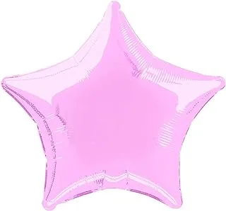 Pink Star 50cm Foil Balloon