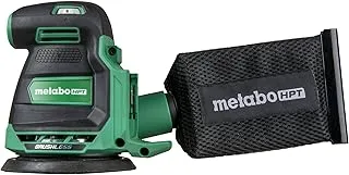 Metabo HPT 18V MultiVolt™ Cordless 5-Inch Random Orbit Sander | Tool Only - No Battery | Variable Speed | Brushless Motor | Electric Brake | SV1813DAQ4