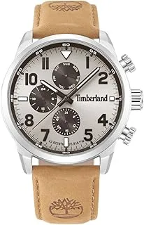 Timberland Men's Analogue Quartz Watch with Leather Strap TDWGF0009503