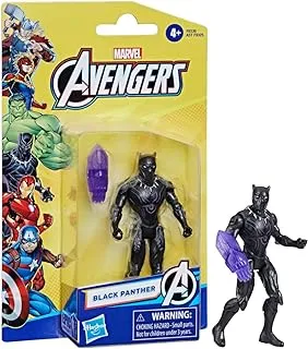 Marvel Epic Hero Series Black Panther Action Figure, 4-inch, Avengers Super Hero Toys for Kids Ages 4 and Up