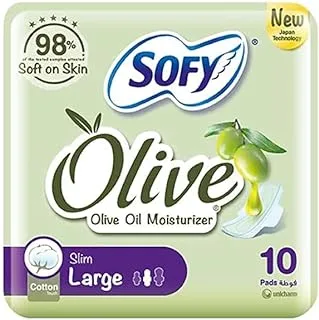 Sofy Slim Olive Large 29 Cm 10 Pcs