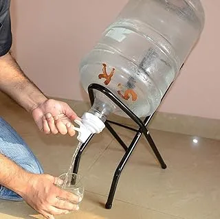 Bottled Water Jar Dispenser Tap With Metal Stand Pump