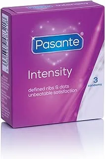 Pasante Intensity Condoms, 3 Count