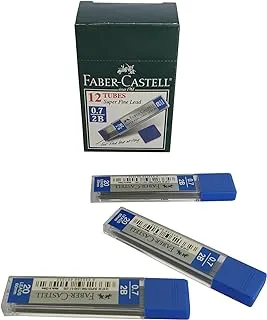 Faber-Castell 0.7 مم H2B رصاص لأقلام الرصاص الميكانيكية، 20 × 12 أنبوبًا