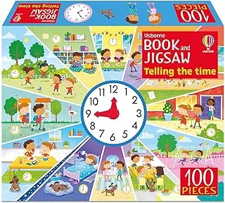 كتاب Usborne و بانوراما معرفة الوقت