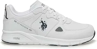 U.S. Polo Assn. Mens White 3M VANCE SUMMER 3FX LifeStyle Sneakers Size 42