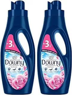 Downy Rose Garden Concentrate Fabric Conditioner Value Pack, 2 x 1 Litre