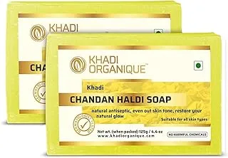 KHADI ORGANIQUE CHANDAN HALDI SOAP PACK OF 2(250GM)