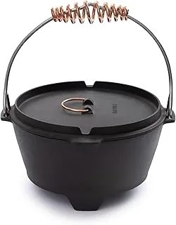 Polished Cast Iron Dutch Oven - 4qt