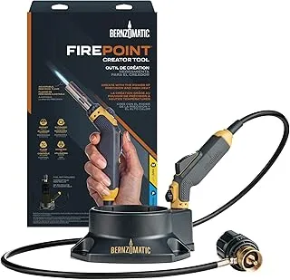 Bernzomatic FirePoint Creator Tool, Precision Flame Hand Torch for use with Bernzomatic MAP-Pro or Propane Fuel (Firepoint Tool)