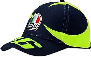 Valentino Rossi VRKCA352802, Replica Helmet Sun and Moon Hat Unisex Blue, One Size