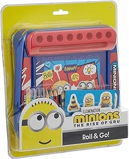 Minions The Rise of Gru Roll and Go Coloring Book for Kids
