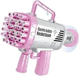 Bubble Gun (Battery Not Included)32HOLES-Pink 17-2285396P