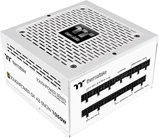 Thermaltake Toughpower GF A3 Snow Edition 1050W Power Supply Unit, Fully Modular, 80 PLUS Gold certified, PCIe Gen 5.0 connector, 12VHPWR cable - White