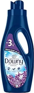 Downy Fabric Conditioner, Concentrate, Lavender & Musk Variant, Color Protection, More Softness, Longer Lasting Freshness, 1L, Equal to 3L Downy Dilute