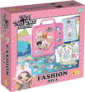 Liscianigiochi 85088 Surprise Fashion Diva na surpise Creative Games, Multi-Coloured