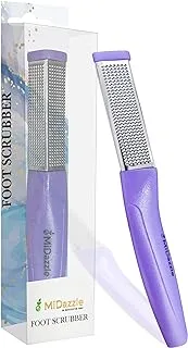 Midazzle 3 in 1 Rectangle Foot Scrubber, Callus Remover (Small, MIFF00008) - Colors May Vary