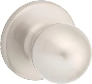 Kwikset Corporation 200P 15 CP Kwikset 92001-518 Polo Hall and Closet Door Knob in Satin Nickel