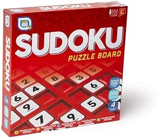 Sudoku Puzzle Board Maths Number Game Brain Teaser Educational Games - 200 Puzzles & Instructions