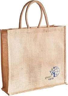 Homebox Go Green Earth Multiutility Jute Bag - 40x15x42 cm