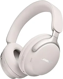 Bose QuietComfort Ultra Wireless Noise Cancelling Headphones with Spatial Audio, Over-the-Ear Headphones with Mic, Up to 24 Hours of Battery Life, White Smoke 2023