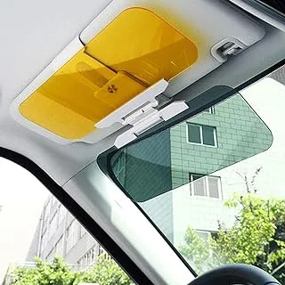 Car Sun Visor Extender Anti Glare Blocker HD Day Night Driving Visor Glare Sun Shield Tinted Lens Blocker Car Extender Visor Sunscreen Extendable Visor for Car Sun Windshield Glare Blocking Visor