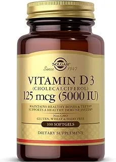 SOL VIT D3 5000 IU VEGICAPS 120'S : 3313