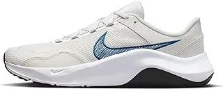 حذاء تدريب Nike M Legend Essential 3 Nn للرجال، بلاتينيوم تينت كورت أزرق أبيض أسود، 8.5 UK