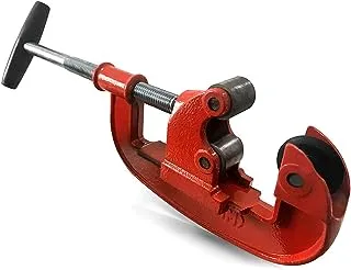 QWORK Heavy Duty Pipe Cutter, 1-inch to 3-inch Steel Pipe Cutter