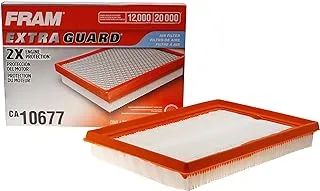 FRAM Extra Guard CA10677 Replacement Engine Air Filter for Select Lexus and Toyota Models, Provides Up to 12 Months or 12,000 Miles Filter Protection