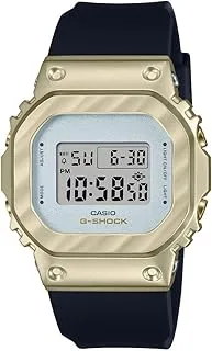 Casio G-Shock Watch - GM-S5600BC-1DR Gold Dial, Black Band