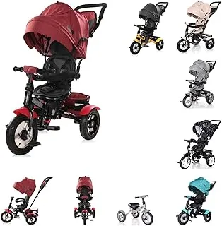 Lorelli Neo Air Children Tricycle, Red/Black Luxe