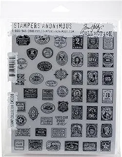 طوابع تيم هولتز مجهولة CMS-LG-338 Cling Stamps 7